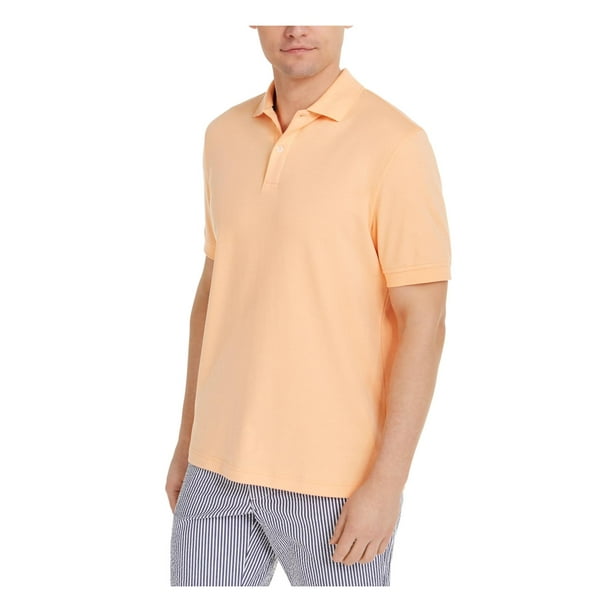Club Room Mens Knit Ribbed Trim Polo Club Room Mens Knit Ribbed Trim Polo